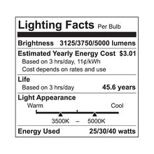 40W 1X4 Back-lit LED Panel Wattage & CCT Selectable Dimmable 120V-277V EBPN14-40W103sw-2