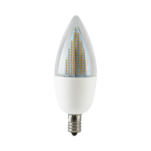 1 Watt 1800K E12 120V CA9.5 Flame Imitation LED ECA9.5-2120fc