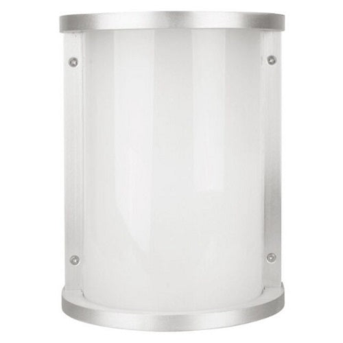 8In 3000K LED Outdoor Wall Flush Mount 950 Lumens Nickel Finish EOL-WL10FR-2030e