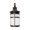 12.5W 3000K 120V LED Down bridge Wall Lantern EOL-WL17BRZ-1030e