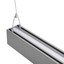 50W 4ft Silver LED & Down Light Suspended Up Gen2 30K/40/50K 120-277V EUD4-50W103sw-S