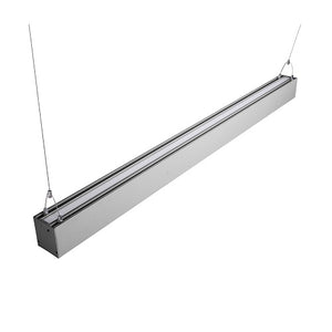 50W 4ft Silver LED & Down Light Suspended Up Gen2 30K/40/50K 120-277V EUD4-50W103sw-S