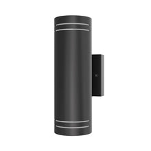 31 Watt 30K LED Outdoor Up/Down Wall Cylinder Black Fixture EUDC-31W103sp