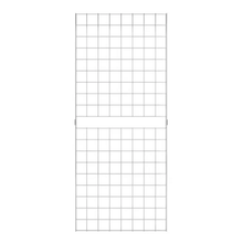 Portable Grid Panels - Chrome Econoco C2X5 (Pack of 3)