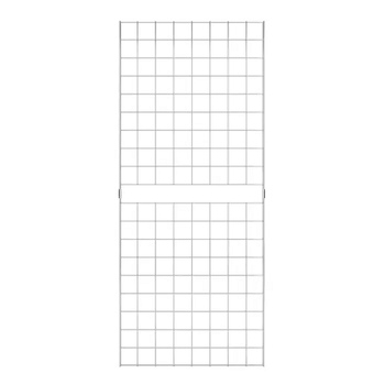Portable Grid Panels - Chrome Econoco C2X5 (Pack of 3)