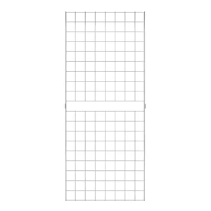 Portable Grid Panels - Chrome Econoco C2X5 (Pack of 3)