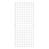 Portable Grid Panels - Chrome Econoco C2X5 (Pack of 3)