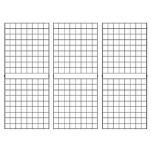 Portable Grid Panels Econoco B2X5 (Pack of 3)