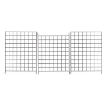 Portable Grid Panels Econoco B2X8 (Pack of 3)