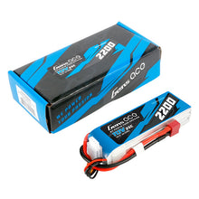 Gens Ace 2200mAh 3S1P 11.1V 25C Lipo Battery Pack With Deans Plug