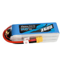 Gens Ace 2600mAh 6S1P 22.2V 45C Lipo Battery Pack With XT60 Plug