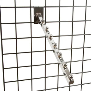 7-Ball Square Tubing Waterfall for Grid Panel Econoco GW/7B (Pack of 5)