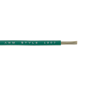 Waytek WQT18 18 AWG 1C 16/30 Stranded Tinned Copper Unshielded PVC UL 1007/1569 300V Hook-Up Wire