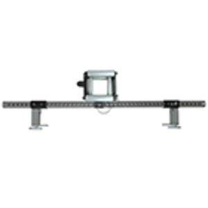 48" Extended Outside Vertical Riser and Straight Section Roller with Crossbar and Clamps HB1A-9X48