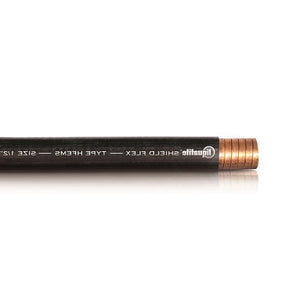 3/4" Trade Electri Flexible Conduits Shield Interlocked Bronze Type HFEMS Liquidtight Jacket Zero Halogen PUR
