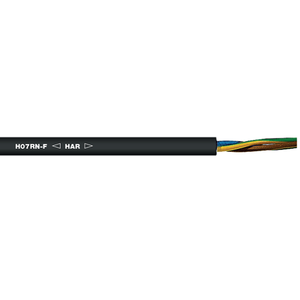 4/0 AWG 3 Cores H07RN-F BC Rubber/Neoprene Heavy-Duty Flexible Cable 4104103