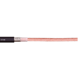 Igus CF340-2400-01 450 MCM 1C Stranded Bare Copper Lead Shield TC Braid TPE 600V Chainflex® CF340 Motor Cable