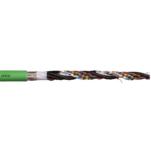 Igus CF111-026-D (24awg-6P+22awg-1STP+20awg-2C) Stranded BC Shield TC Braid PUR 300V Chainflex® CF111-D Servo Motor Feedback Cable