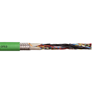 Igus CF11-031-D (24awg-2P+12awg-2C) Stranded Bare Copper Shielded TC Braid TPE 50V Chainflex® CF11-D Servo Motor Cable