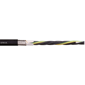 Igus CF35-UL-250-04 4 AWG 4C Stranded Bare Copper Shielded TC Braid PVC 1000V Chainflex® CF35-UL Motor Cable