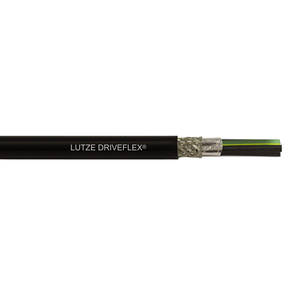 A1071204 12 AWG 4C LUTZE DRIVEFLEX&reg; XLPE (C) 1 TSP PVC VFD Cable XHHW-2 Shielded