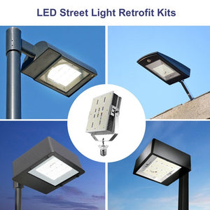 LED Retrofit Kit for HID Fixtures 120W 100-277V 16,800 Lumens Square Head