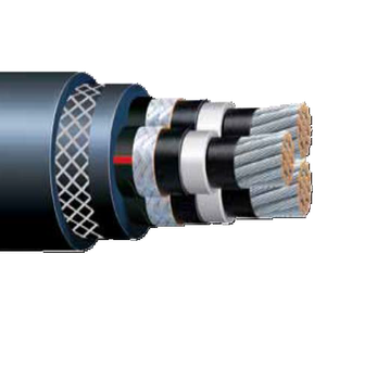 3 x 185 mm² TRDMRC-MS Round Medium Voltage Metal Screen 6/10KV Flexible Power Reeling Cable