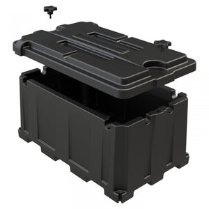 Group 8D Battery Box and 2 Fastening Knobs Commercial Battery Boxes NOCO HM484 (Pack of 6)