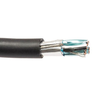 16 AWG 2P PLTC/ITC Individual & Overall Shield Instrumentation Tray Cable PVC Jacket 300V 105°C