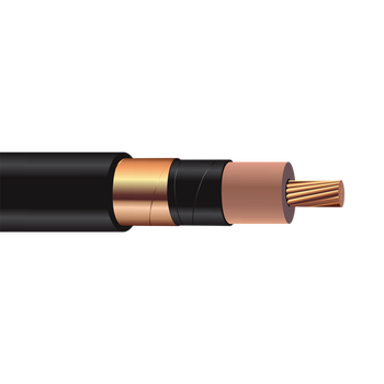 1000 Type UL MV105 Single Conductor Shielded EPR Insulation PVC Jacket Copper Power Cable 24kV / 35kV