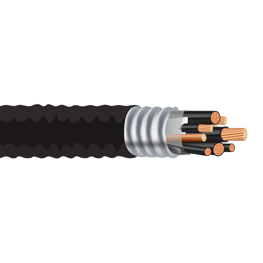 4 AWG 3 CONDUCTOR XLP/PVC 600V HL CCA VFD CABLE