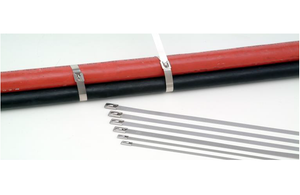 TIESS-SST840HD SST Series Heavy 33.0" Length 0.31" Width Stainless Steel Self Locking Cable Ties