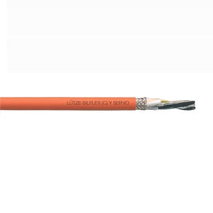 116417 L&Uuml;TZE SILFLEX&reg; M (C) PVC SERVO 0.6/1 kV Motor/energy Supply Cable (4G4+(2x1.5)) UL Shielded