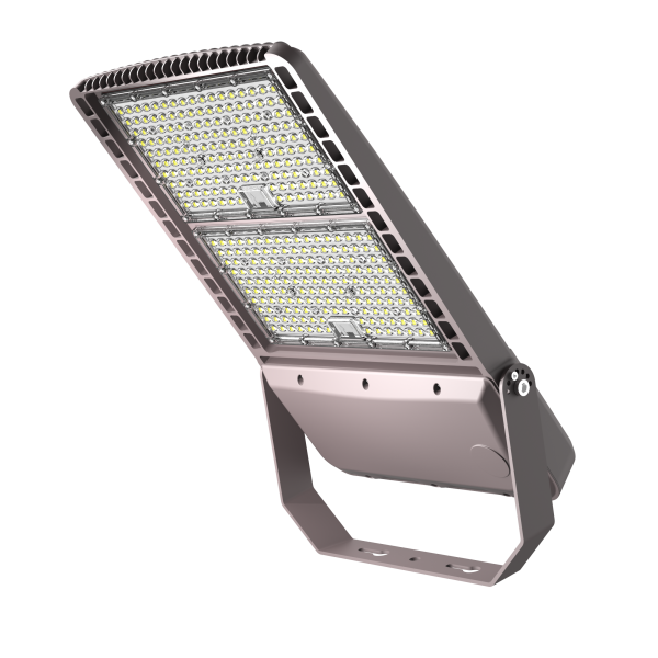 Aeralux SR Series 100-Watts 120V-277V 3000K CCT Bronze Type-2 Outdoor Flood Light