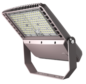 Aeralux SR Series 100-Watts 120V-277V 3000K CCT Bronze Type-2 Outdoor Flood Light