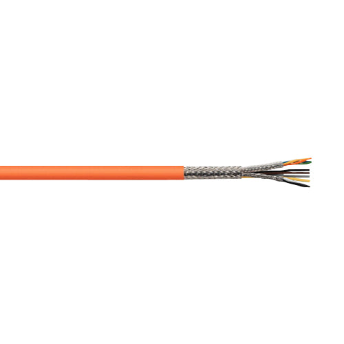 111736 SUPERFLEX® PLUS M (C) PUR SERVO ETHERNET (4GAWG22+(2×AWG22)+(4×AWG26)) Combined Power Supply Cable Shielded