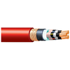 TFOI1C4AWG(25MM2)-10KV 4 AWG 1 Core TFOI 6/10KV Medium Voltage Shipboard Flame Retardant Copper Wire Braid Shiled Cable