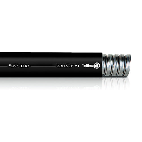 Electri Flexible Conduits Stainless Steel Type ZHSS Non-UL Liquidtight Jacket Zero-Halogen PUR