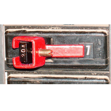 Red One Pole Zinc Plated Universal Breaker Locks UBL1-RED (Pack of 50)