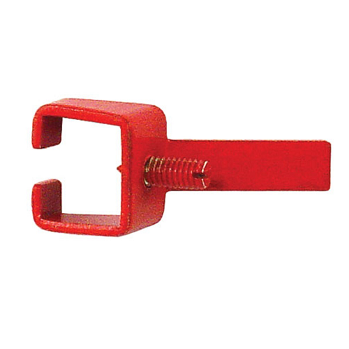 Red One Pole Zinc Plated Universal Breaker Locks UBL1-RED (Pack of 50)