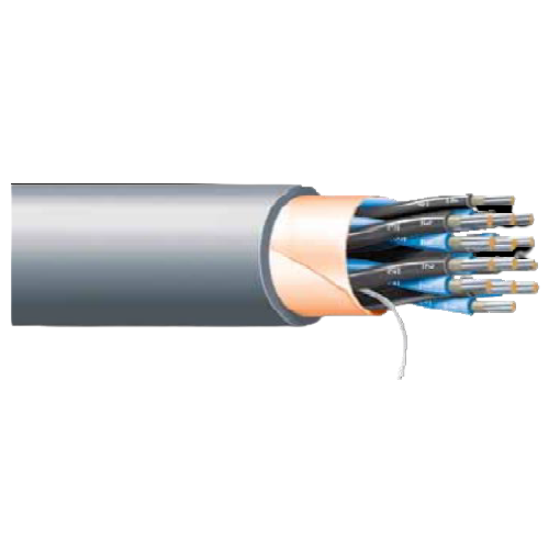 32 Pairs 0.75 mm² BU 250V Low Voltage Power Halogen Free And Mud Resistant Offshore Cable