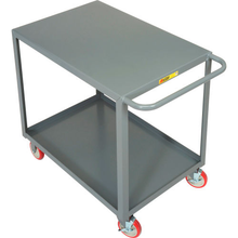 All Welded Service Cart LG-2436-BRK 2 Shelves Flush Top 24 x 36 Little Giant LG-2436-BRK