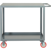 All Welded Service Cart LG-2436-BRK 2 Shelves Flush Top 24 x 36 Little Giant LG-2436-BRK