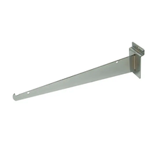 12" Chrome Shelf Brackets for Slatwall Econoco SW/12KB (Pack of 25)