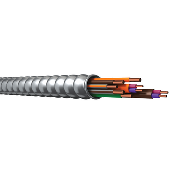 MC Luminary MultiZone PCS Aluminum Interlocked Armored Cable