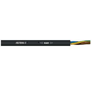 H07BN4-F Bare Copper +90º C Wind and Torsion Multi-Core Cable