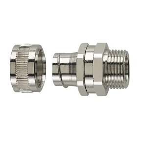 FSU S Fitting Swivel External Thread Nickel Plated Brass