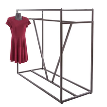 Linea Double Bar Apparel Rack With V-Brace Econoco LNH60