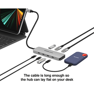 7-Ports USB-C Gen 2 Hub Adapter X40027 (Pack of 5)