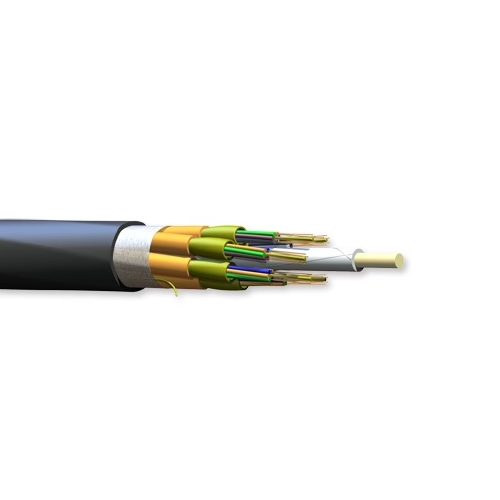 Corning Multi Fiber Plenum Freedm One Unitized Tight Buffered & TB Interlocking Armored Cable